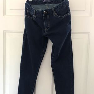 Levi’s Super Skinny Knit Jeans in Dark Blue